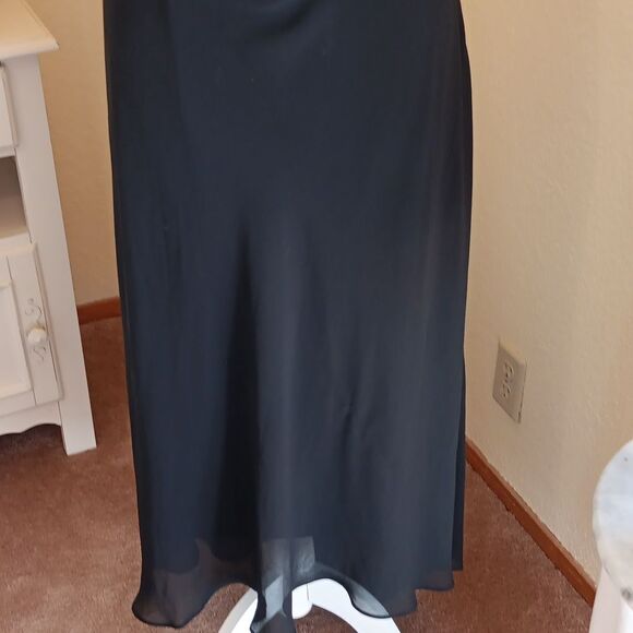 Alex Evenings Black Evening Dress, Old Hollywood, Whimsigoth, Elegant Evening - Picture 3 of 13